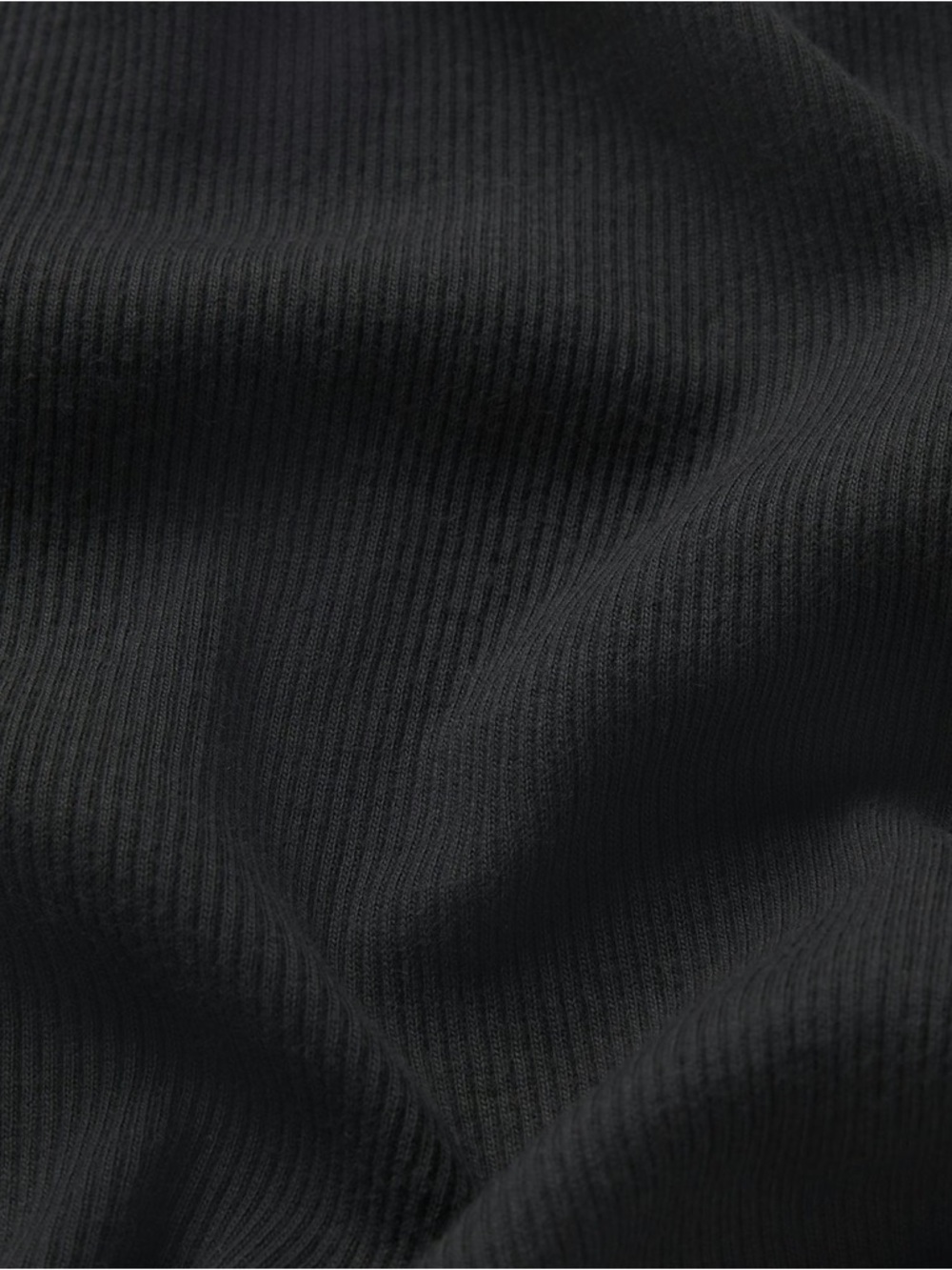 SKIMS Cotton Rib Tank Dress in Soot Black Size XS - Picture 3 of 5